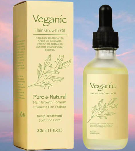 Natural Hair Growth Oil