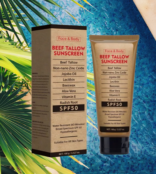 Natural Grass-Fed Butter Sunscreen Cream