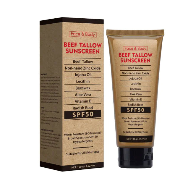 Natural Grass-Fed Butter Sunscreen Cream