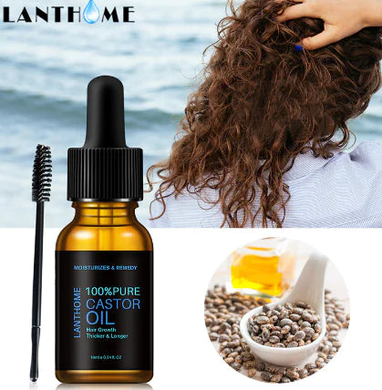 Organic Castor Oil for Fast Hair Growth