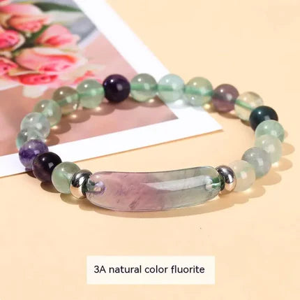 Colorful Fluorite Bracelet